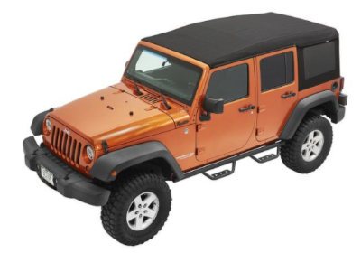 SUPERTOP SOFT TOP WRANGLER JK 07-18 4DR TWILL NOIR ( 2 BOITES )