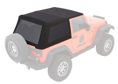 TREKTOP GLIDE WRANGLER 07-18 JK 2-PORTES DIAMANT NOIR