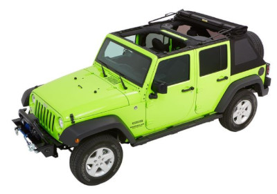 TREKTOP GLIDE WRANGLER JK 07-18 2-PORTES DIAMANT NOIR
