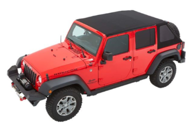 TREKTOP SOFT TOP WRANGLER JK 07-18 4DR DIAMANT NOIR