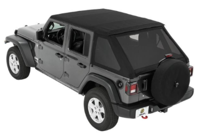 TREKTOP SOFT TOP WRANGLER JL 18-21 4DR DIAMANT NOIR